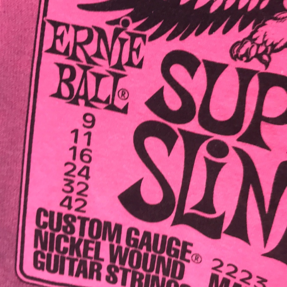 Ernie Ball Super Slinky Unisex Tee - Picture 4 of 5